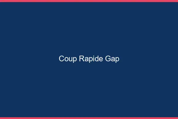Coup rapide Gap