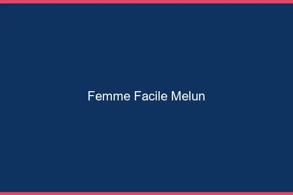 Femme facile Melun