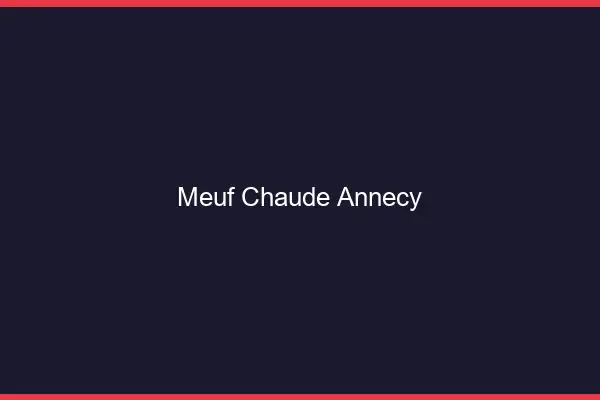 Meuf chaude Annecy