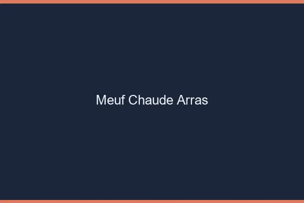 Meuf chaude Arras