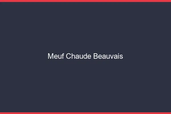Meuf chaude Beauvais
