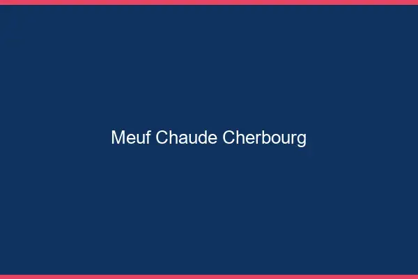 Meuf chaude Cherbourg