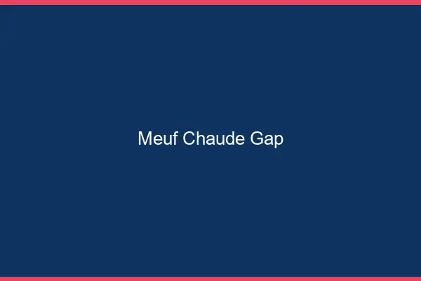 Meuf chaude Gap
