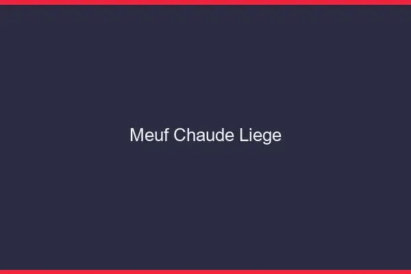Meuf chaude Liège