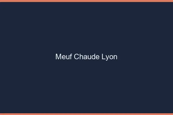 Meuf chaude Lyon