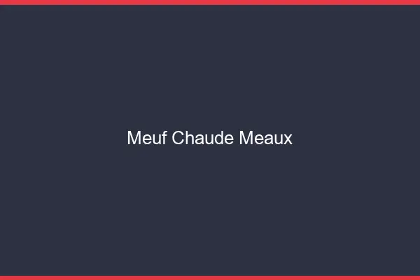 Meuf chaude Meaux