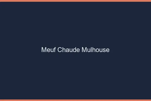 Meuf chaude Mulhouse