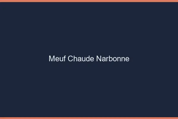 Meuf chaude Narbonne