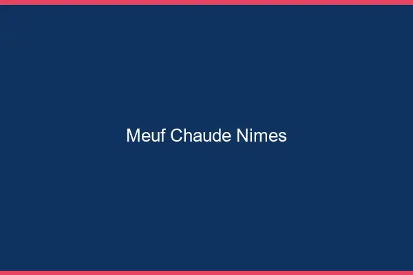Meuf chaude Nîmes