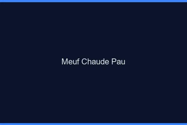 Meuf chaude Pau