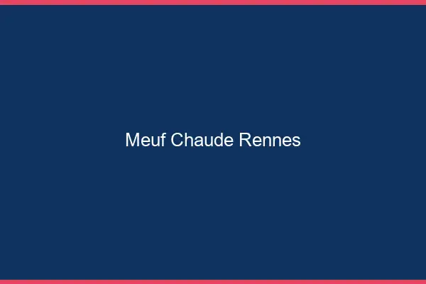 Meuf chaude Rennes