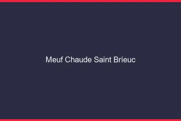 Meuf chaude Saint-Brieuc
