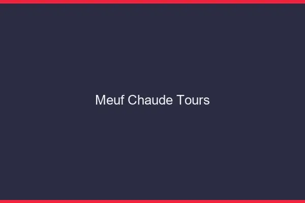 Meuf chaude Tours