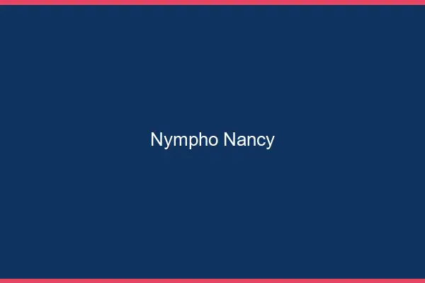 Nympho Nancy