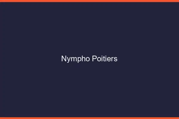 Nympho Poitiers