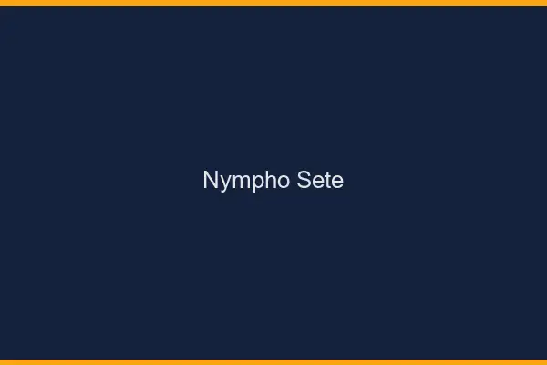 Nympho Sète