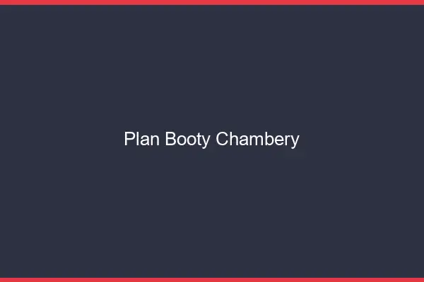 Plan booty Chambéry