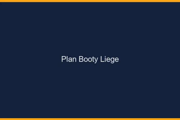 Plan booty Liège