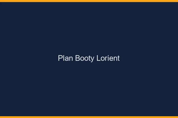 Plan booty Lorient