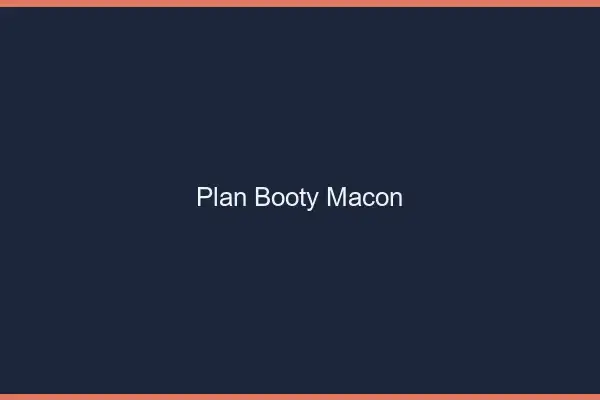 Plan booty Mâcon
