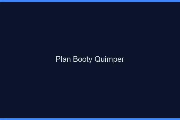 Plan booty Quimper