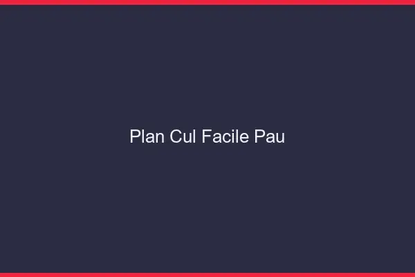 Plan cul facile Pau