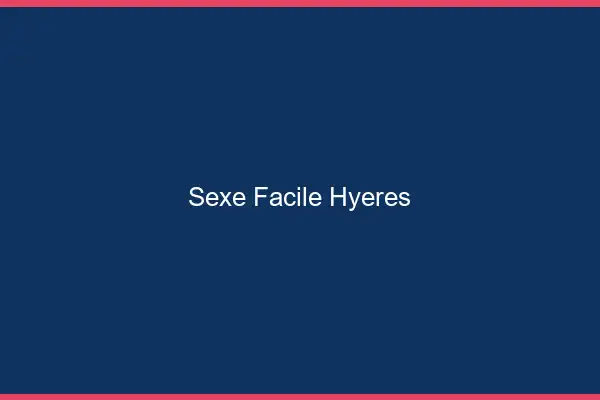 Sexe facile Hyères
