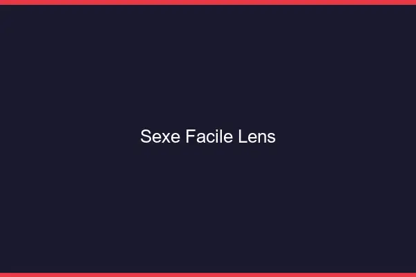 Sexe facile Lens