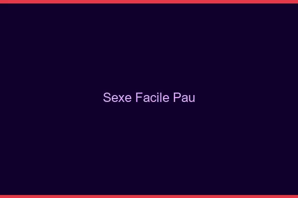 Sexe facile Pau
