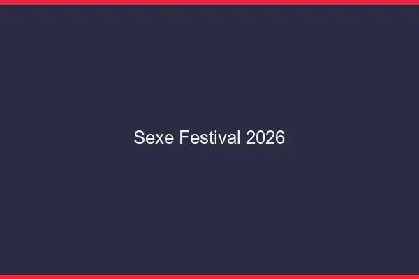 Sexe festival 2026